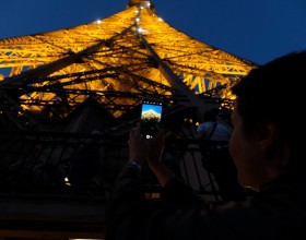 Tour Eiffel de nuit