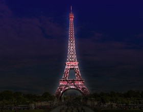 Illumination pour l'événement Japonismes 2018
