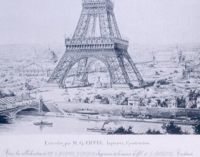 Dessin projet tour Eiffel