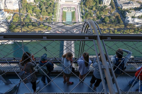 Visiteurs au sommet