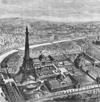 Exposición Universal de 1889 Blanco y negro