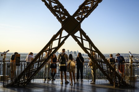 Torre Eiffel desde el segundo piso