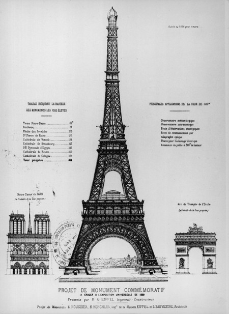 Eiffel Tower Project by Stephen Sauvestre