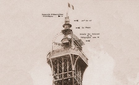 View of the historic summit in 1900