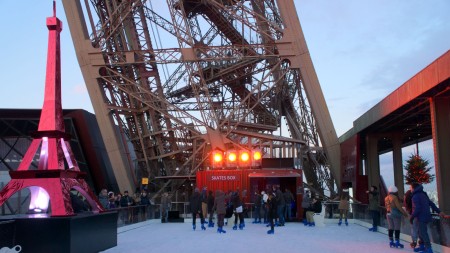 Eiffel Tower Ice Rink 2014