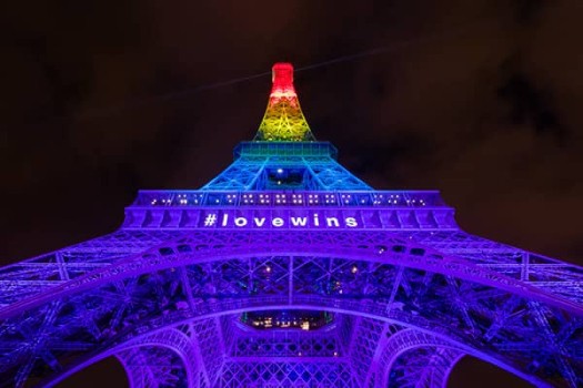Illumination arc-en-ciel