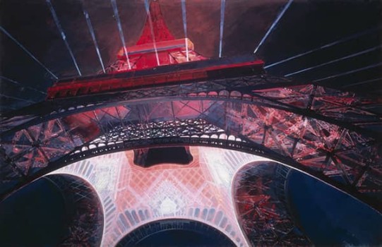 Peinture d'une illumination historique 