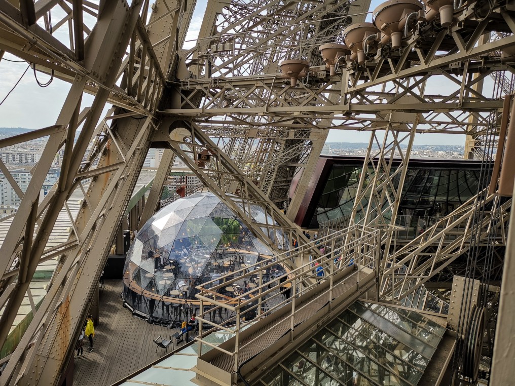 Vue sur la Bulle parisienne du 1er étage 
