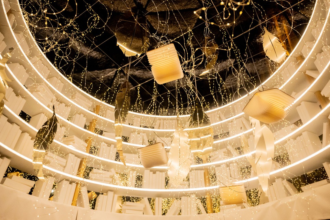 Intérieur bulle d'hiver