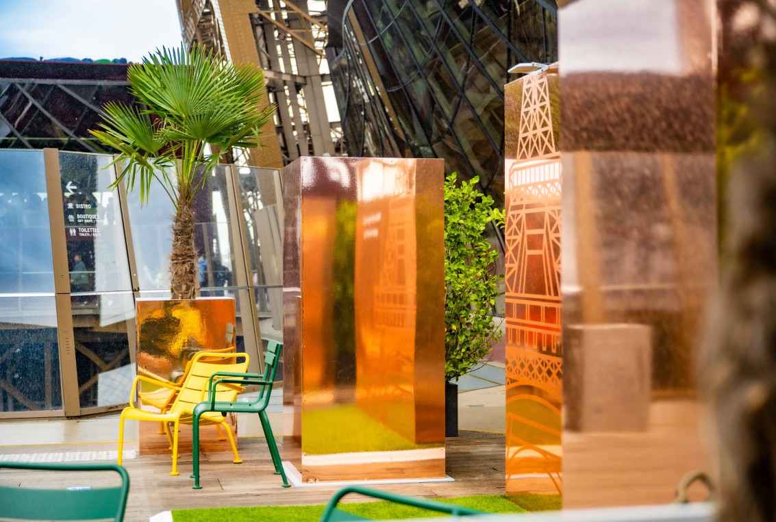 la terrasse du 1er étage